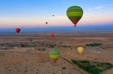 Giro in mongolfiera nel nord di Marrakech