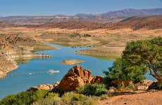 Tour del deserto di Agafay e del lago Takerkoust in buggy